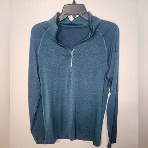 Lululemon metal Vent Tech Half-Zip 2.0 blue size M